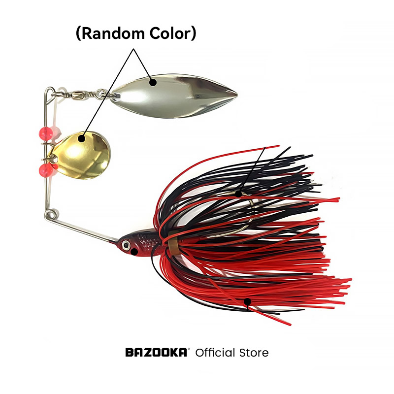 バズーカ 15 グラム 18 グラムスピナーベイト釣りルアー - Fishing Lure Spoon のレビューと価格