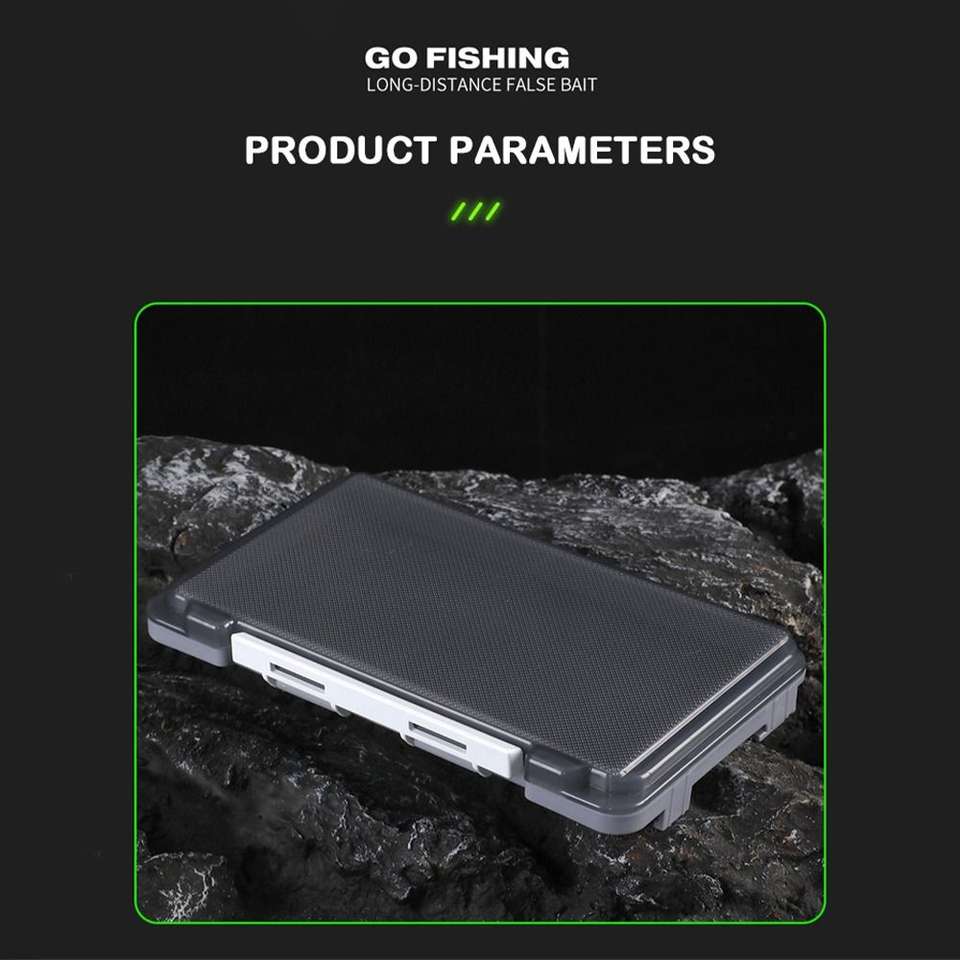 新しいプラスチック製釣り用ボックス、ポータブルスポンジパッド - Fishing Lure Spoon のレビューと価格